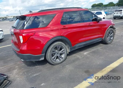 2021 Ford Explorer Xlt z USA, uszkodzony, nr VIN 1FMSK7DH8MGA27662